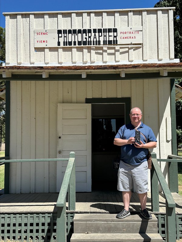 Paul Old Time Photographer Paul Glover, old-timey Photographer. Sadly, this is not my photography studio.